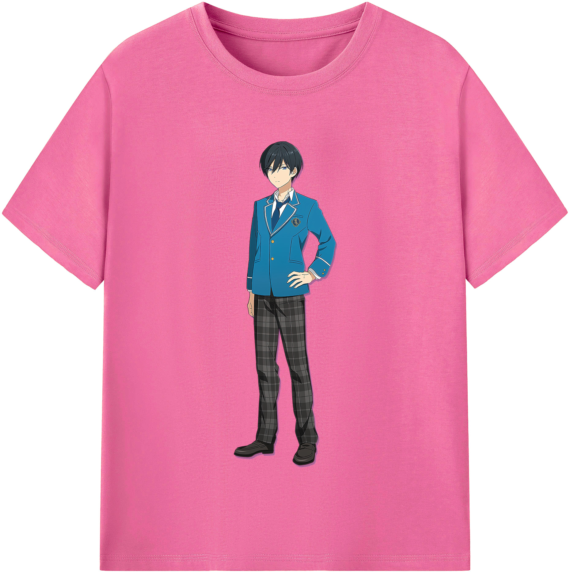 （画像用） あんさんぶるスターズ! Ensemble Stars レディースカジュアルプリントTシャツ（綿100％）